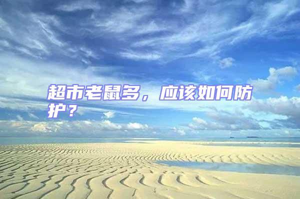 超市老鼠多，應該如何防護？