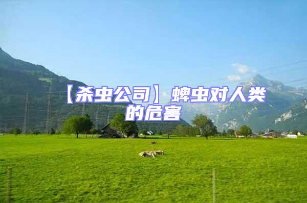 【殺蟲公司】蜱蟲對人類的危害