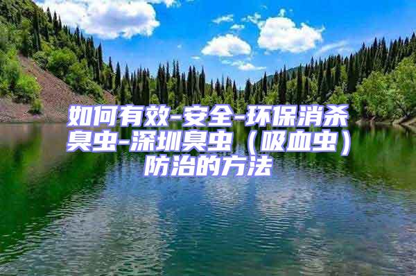 如何有效-安全-環(huán)保消殺臭蟲-深圳臭蟲（吸血蟲）防治的方法