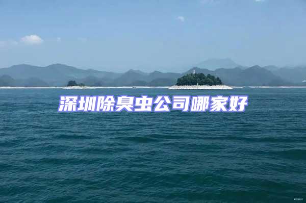 深圳除臭蟲公司哪家好