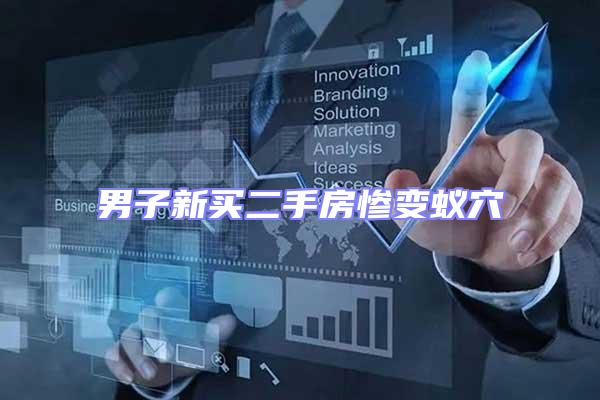 男子新買二手房慘變蟻穴