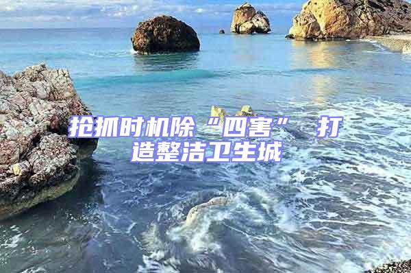 搶抓時機(jī)除“四害” 打造整潔衛(wèi)生城