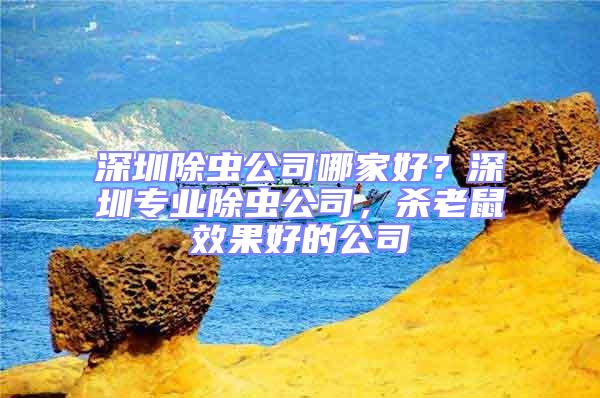深圳除蟲公司哪家好？深圳專業(yè)除蟲公司，殺老鼠效果好的公司