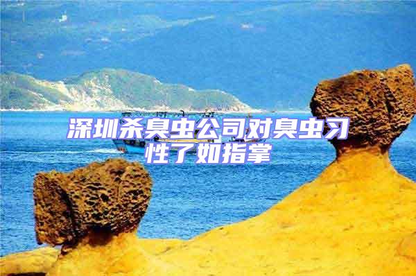 深圳殺臭蟲公司對臭蟲習性了如指掌