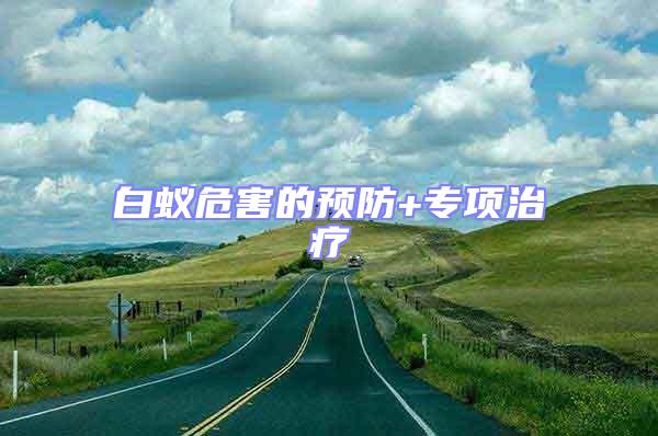 白蟻危害的預(yù)防+專項(xiàng)治療