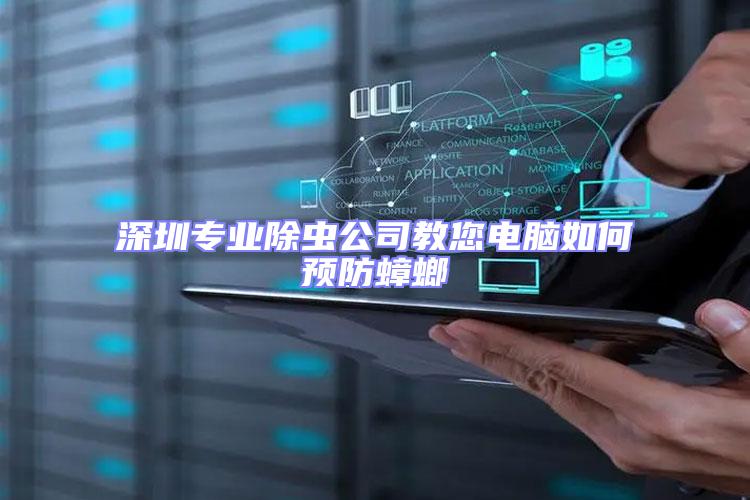 深圳專業除蟲公司教您電腦如何預防蟑螂