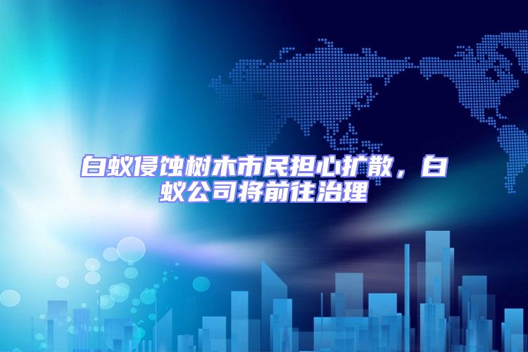 白蟻侵蝕樹(shù)木市民擔(dān)心擴(kuò)散，白蟻公司將前往治理