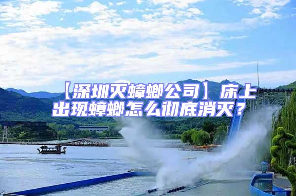 【深圳滅蟑螂公司】床上出現蟑螂怎么徹底消滅？