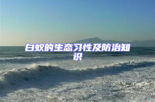 白蟻的生態(tài)習(xí)性及防治知識(shí)