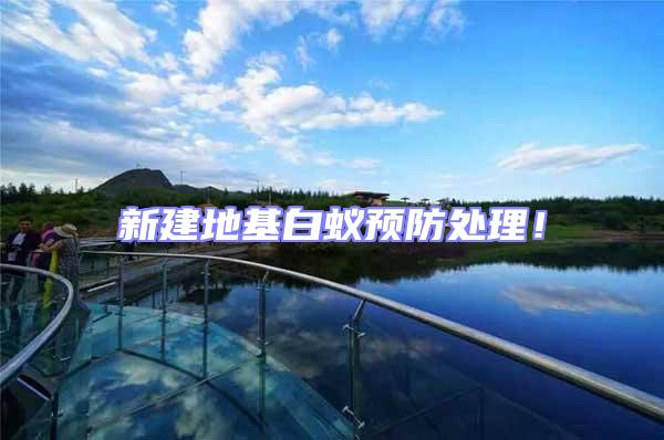 新建地基白蟻預(yù)防處理！