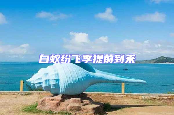 白蟻紛飛季提前到來(lái)