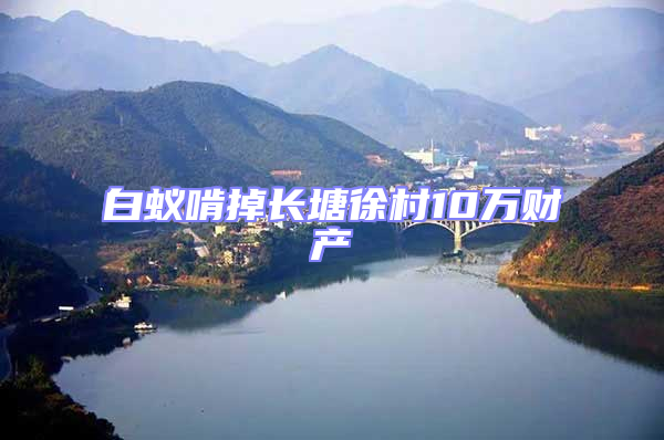 白蟻啃掉長塘徐村10萬財產